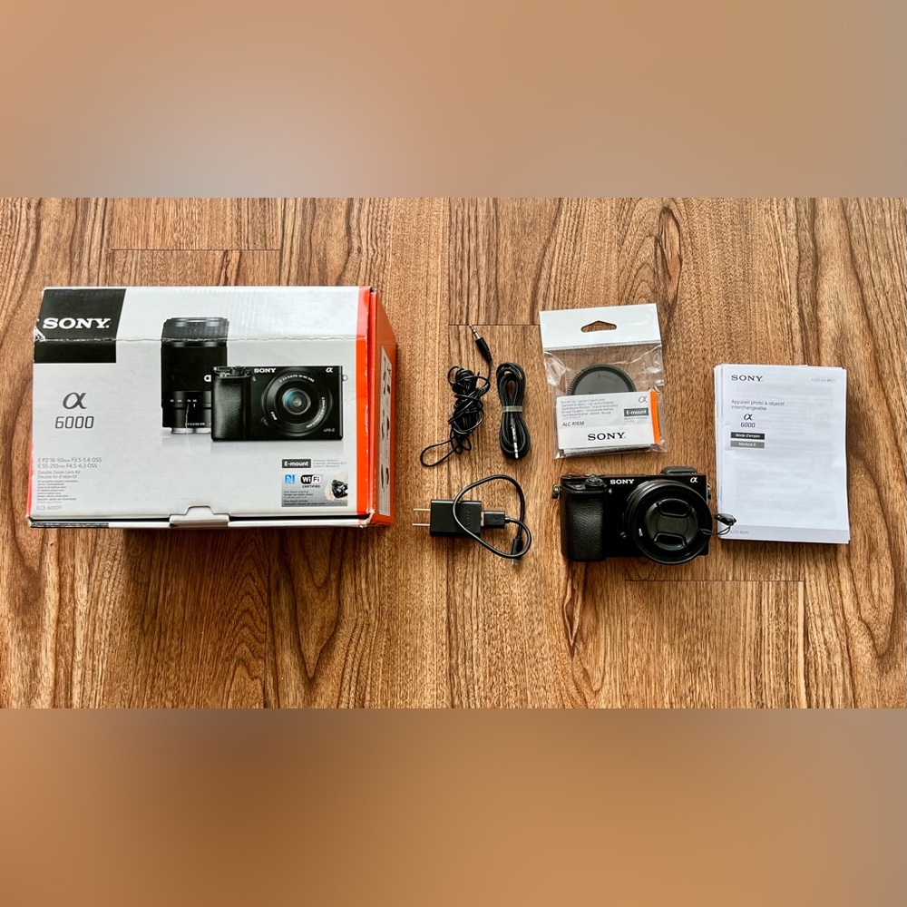 Sony Alpha a6000 Mirrorless Camera w/ 16-50mm